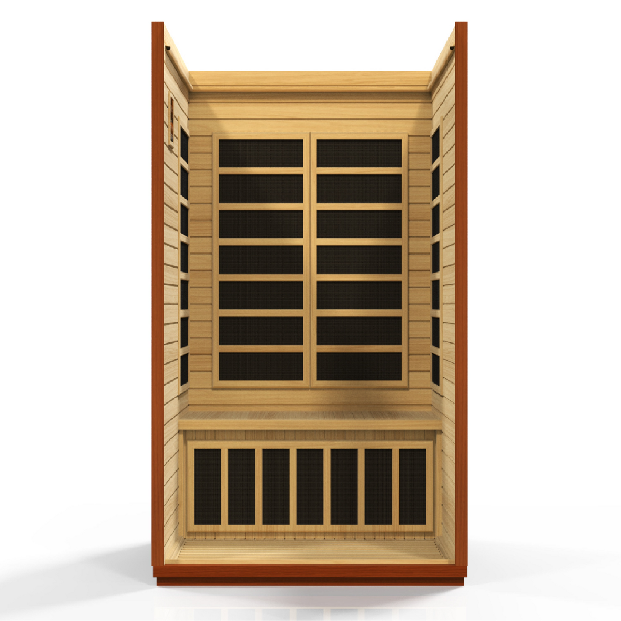 Dynamic San Marino 2-person Low EMF FAR Infrared Sauna (Canadian Hemlock)