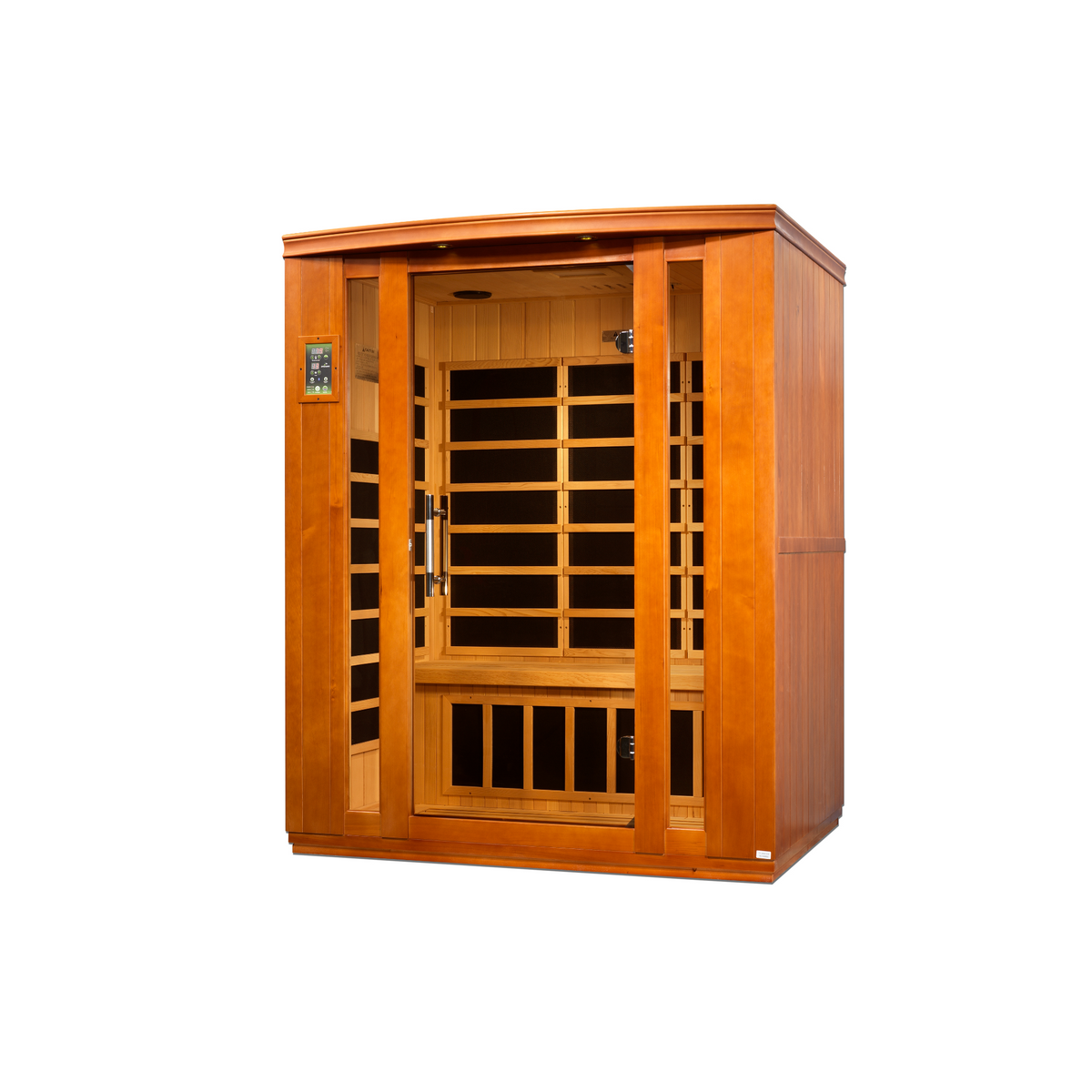 Dynamic Bellagio 3-person Low EMF FAR Infrared Sauna (Canadian Hemlock)