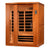 Dynamic Lugano 3-person Low EMF FAR Infrared Sauna (Canadian Hemlock)