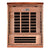 Dynamic Lugano 3-person Low EMF FAR Infrared Sauna (Canadian Hemlock)
