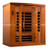 Dynamic Bergamo 4-person Low EMF FAR Infrared Sauna (Canadian Hemlock)