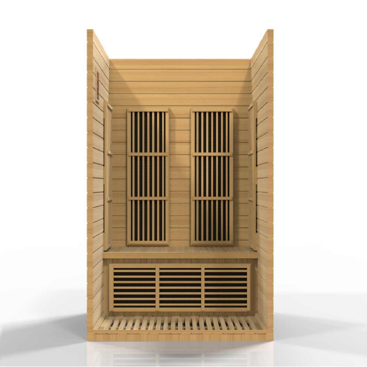Maxxus Seattle 2-Person Low EMF FAR Infrared Sauna (Canadian Hemlock)