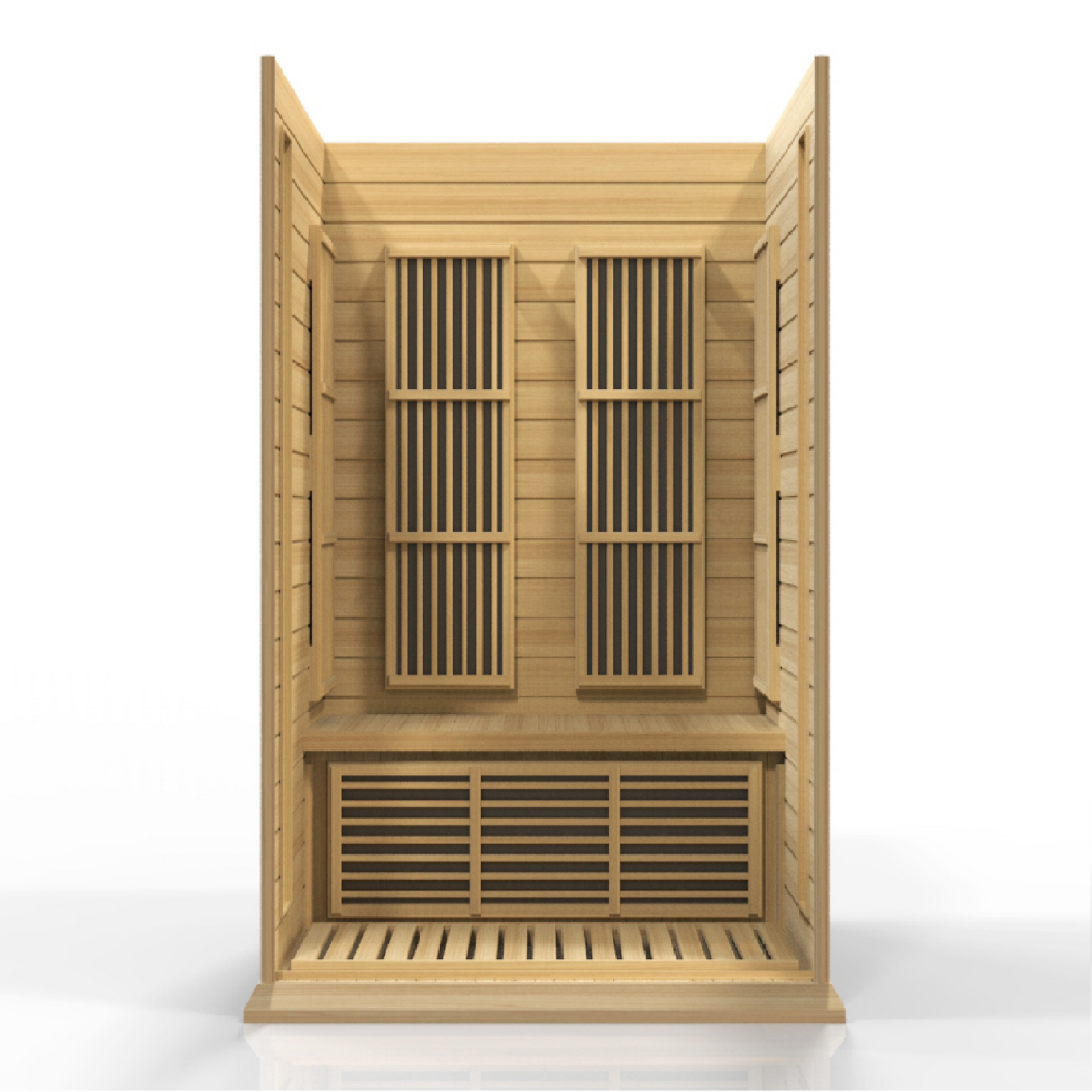 Maxxus 2-Person Low EMF FAR Infrared Sauna (Canadian Hemlock)