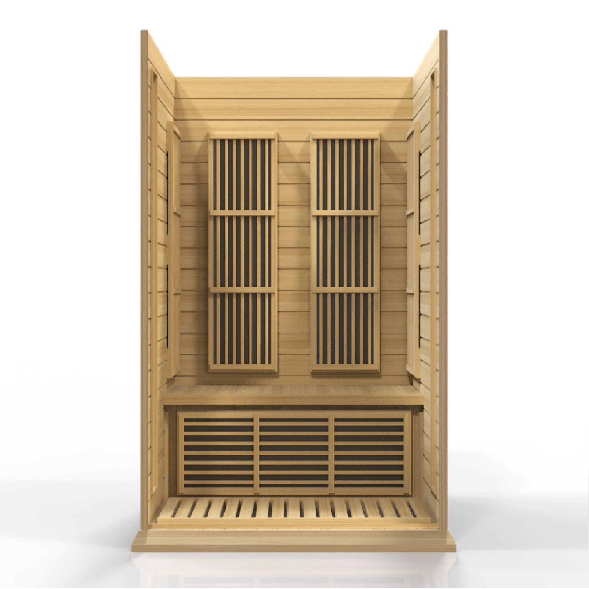 Maxxus 2-Person Low EMF FAR Infrared Sauna (Canadian Hemlock)