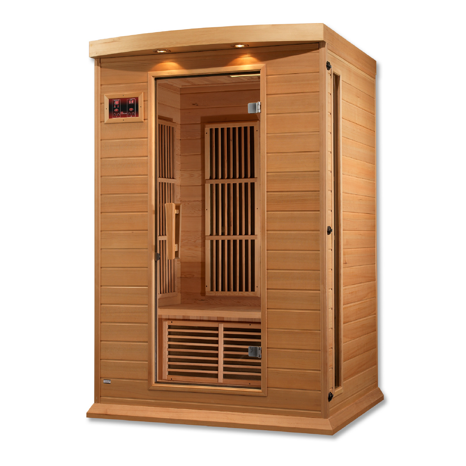 Maxxus 2-Person Low EMF FAR Infrared Sauna (Canadian Hemlock)