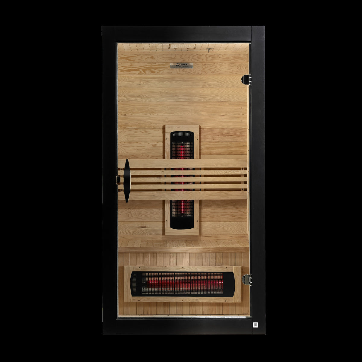 Dynamic Santorini 1-2-Person Full Spectrum Near Zero EMF FAR Infrared Sauna (Canadian Hemlock)