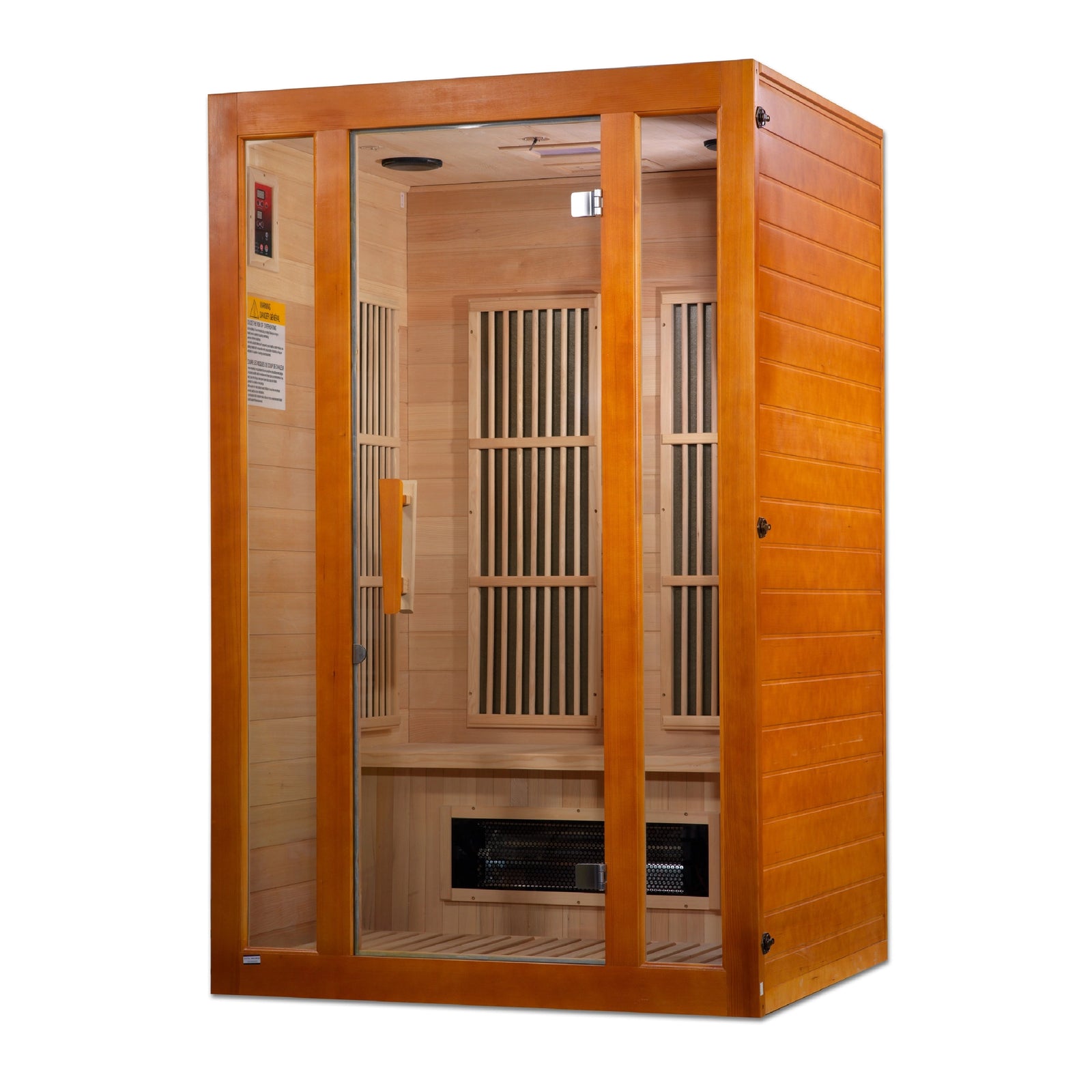 Maxxus Aspen 2-Person Low EMF FAR Infrared Sauna (Canadian Hemlock)