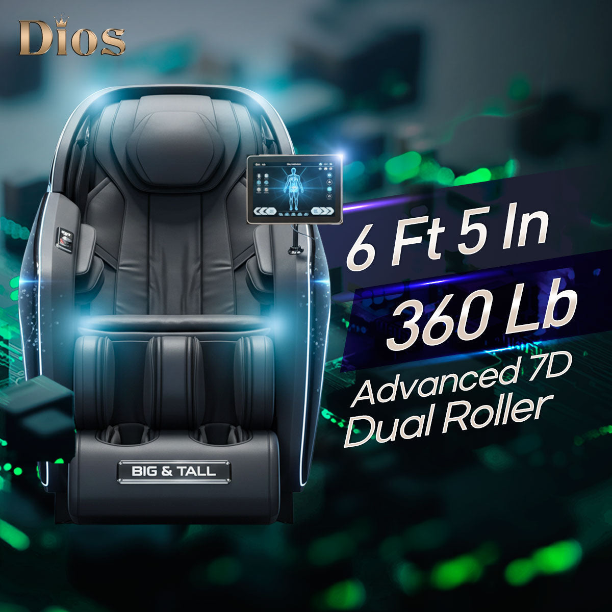 Kahuna Dios-7300 7D Massage Chair