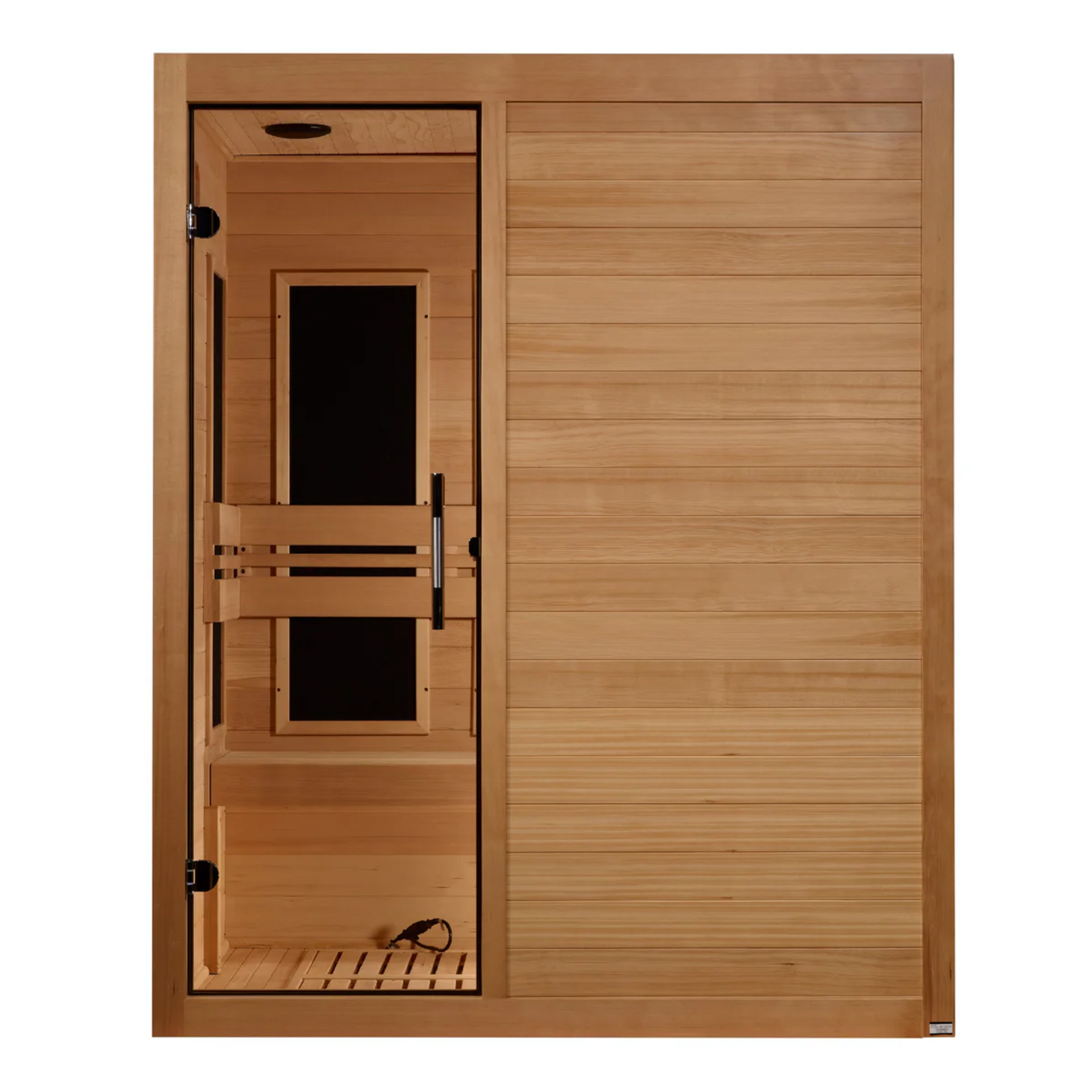 Maxxus S-Line Yoga 3-Person Low EMF FAR Infrared Sauna (Canadian Hemlock)