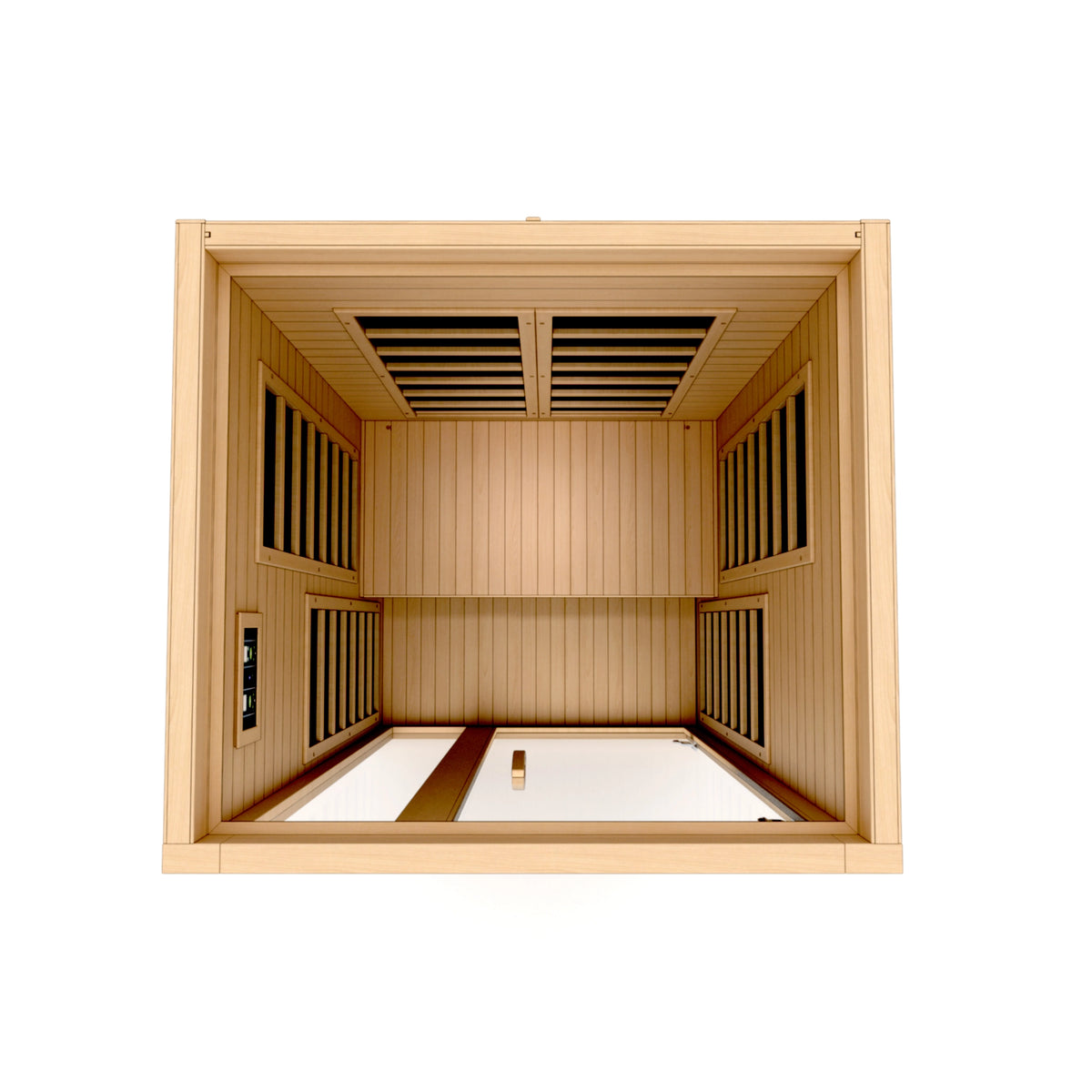 Dynamic Gracia Elite 1-2-person Ultra Low EMF FAR Infrared Sauna (Canadian Hemlock)