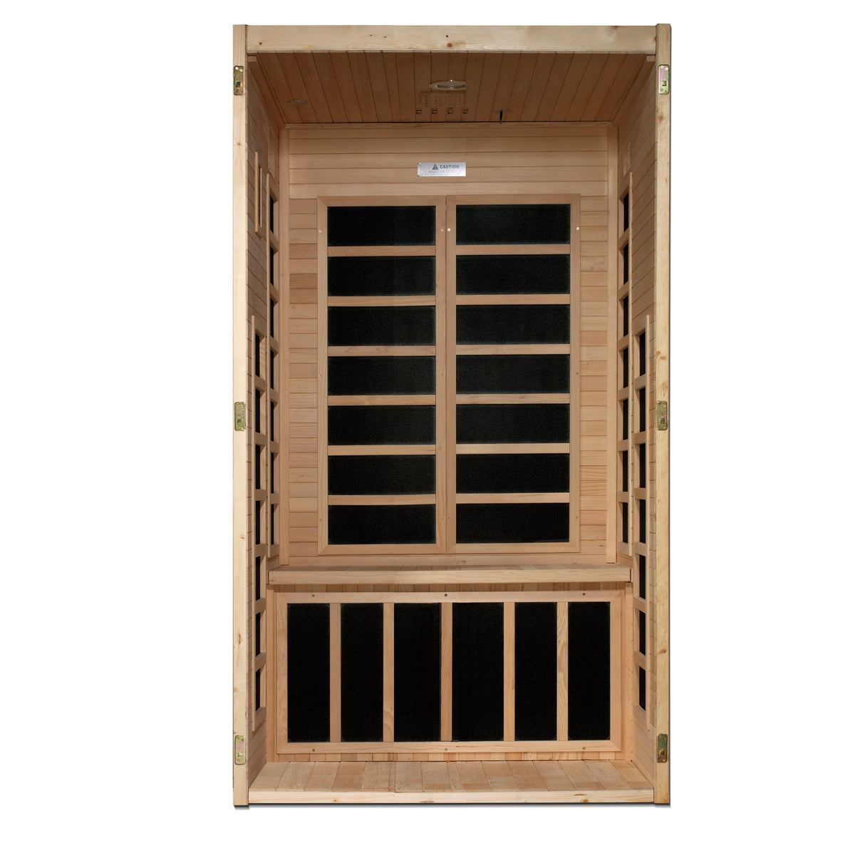 Dynamic Gracia Elite 1-2-person Ultra Low EMF FAR Infrared Sauna (Canadian Hemlock)