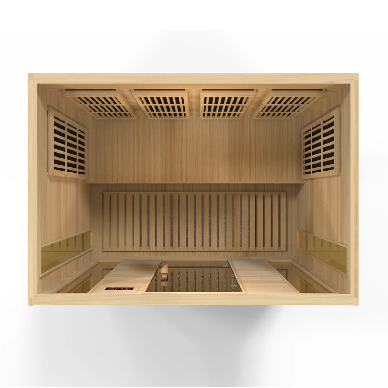 Maxxus 4-Person Low EMF FAR Infrared Sauna (Canadian Hemlock)