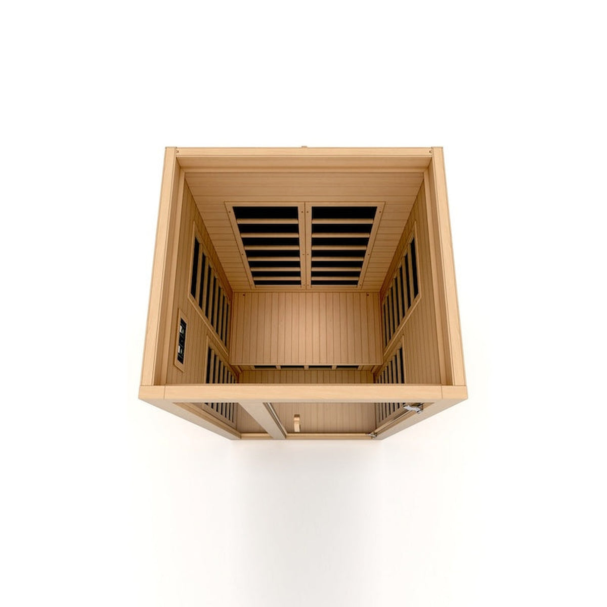 Dynamic Gracia Elite 1-2-person Ultra Low EMF FAR Infrared Sauna (Canadian Hemlock)