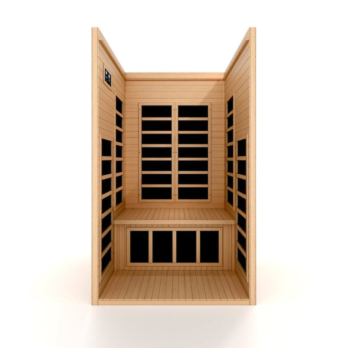Dynamic Gracia Elite 1-2-person Ultra Low EMF FAR Infrared Sauna (Canadian Hemlock)