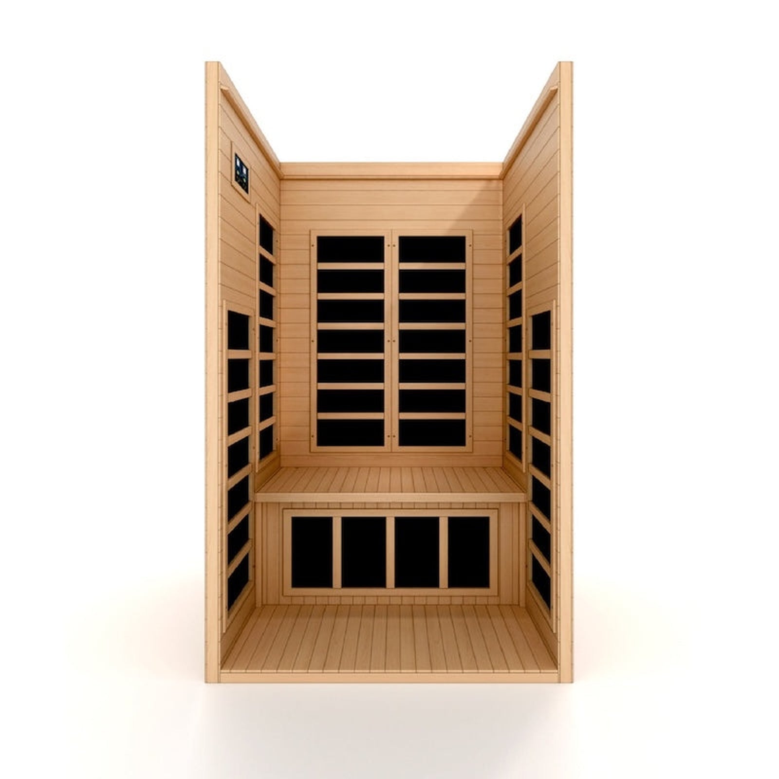 Dynamic Gracia Elite 1-2-person Ultra Low EMF FAR Infrared Sauna (Canadian Hemlock)