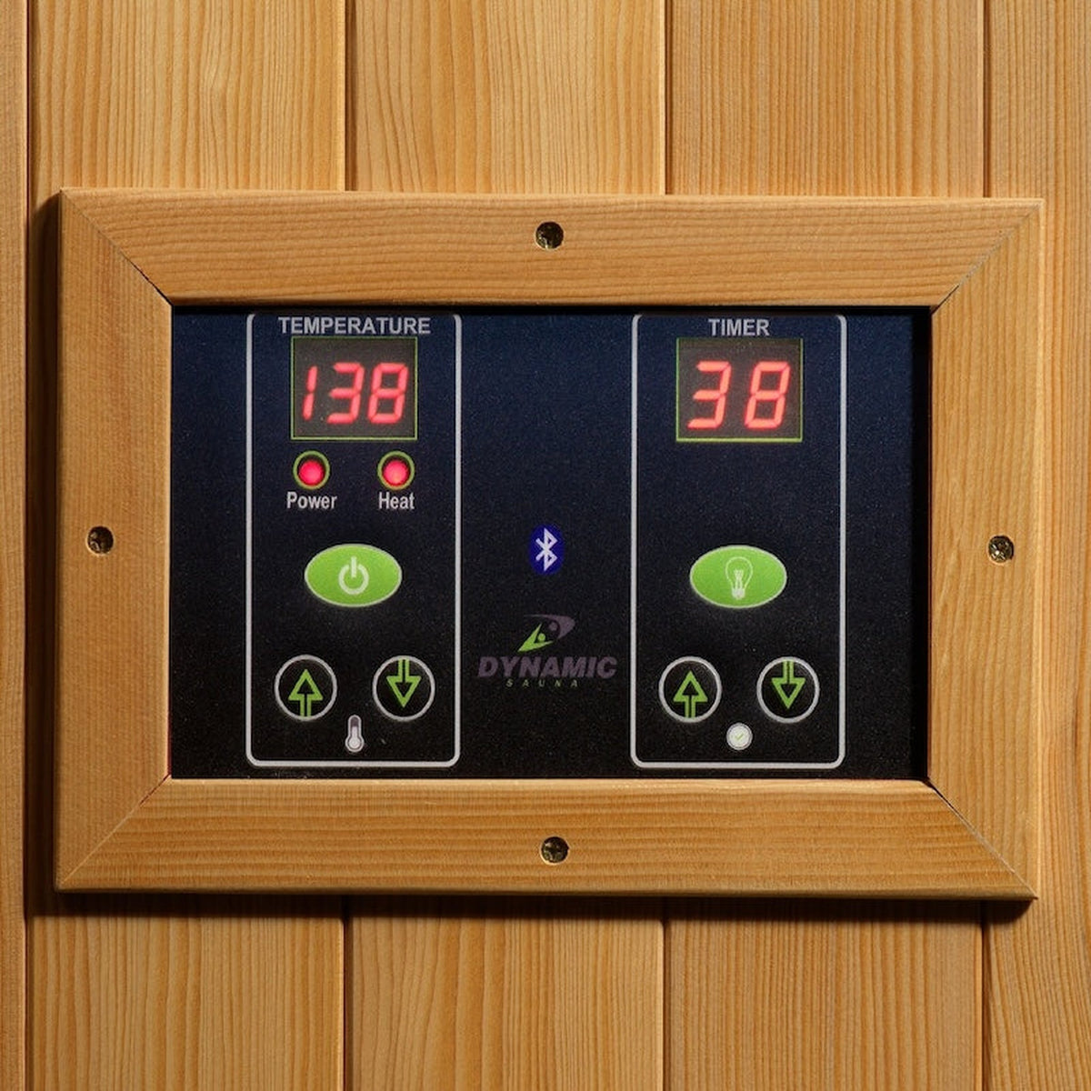 Dynamic Gracia Elite 1-2-person Ultra Low EMF FAR Infrared Sauna (Canadian Hemlock)