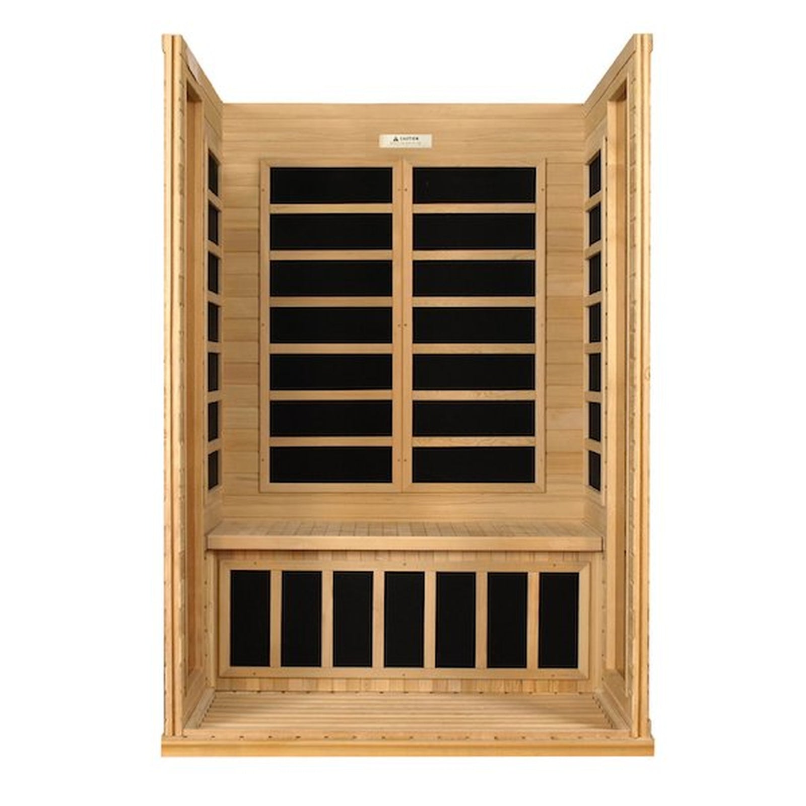 Dynamic Versailles Elite 2-person Ultra Low EMF FAR Infrared Sauna (Canadian Hemlock)
