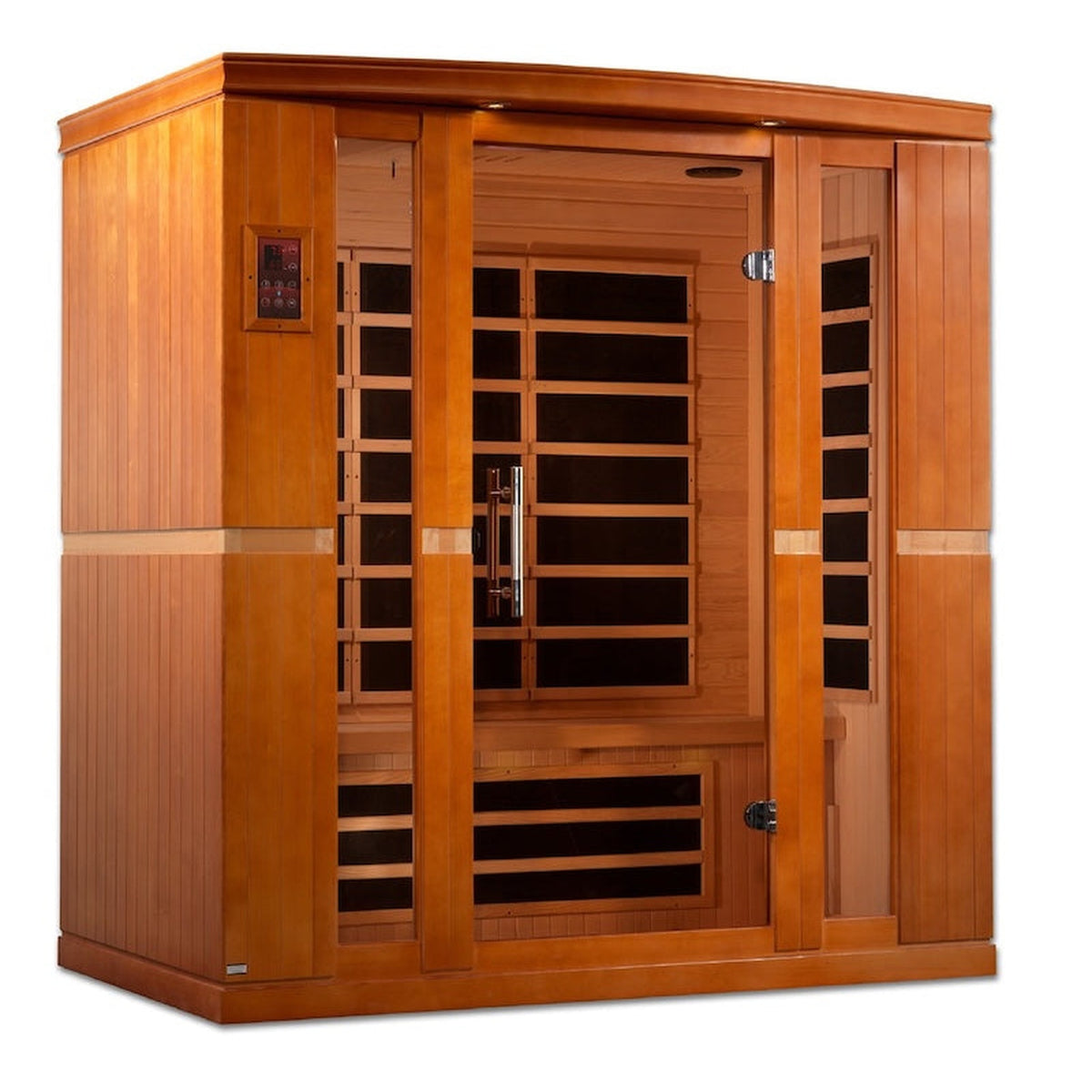 Dynamic Bergamo Elite 4-person Ultra Low EMF FAR Infrared Sauna (Canadian Hemlock)