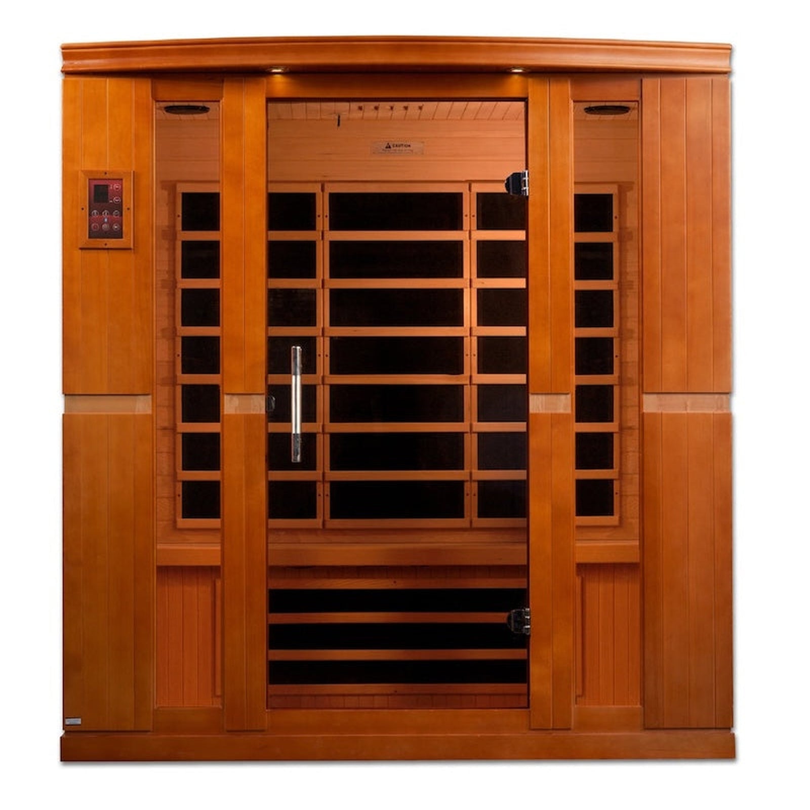 Dynamic Bergamo Elite 4-person Ultra Low EMF FAR Infrared Sauna (Canadian Hemlock)