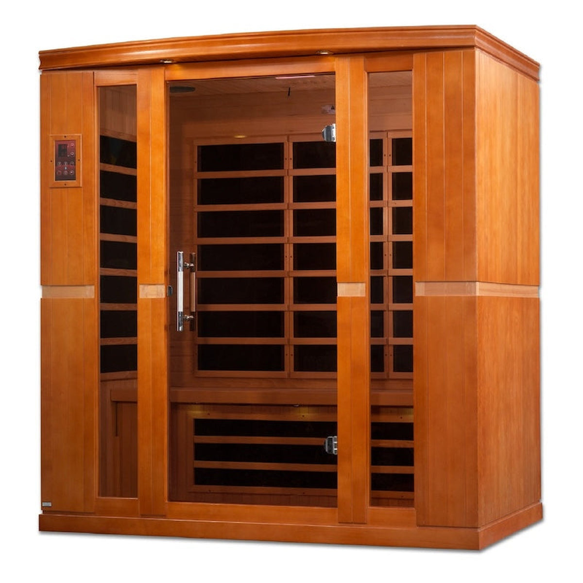 Dynamic Bergamo Elite 4-person Ultra Low EMF FAR Infrared Sauna (Canadian Hemlock)