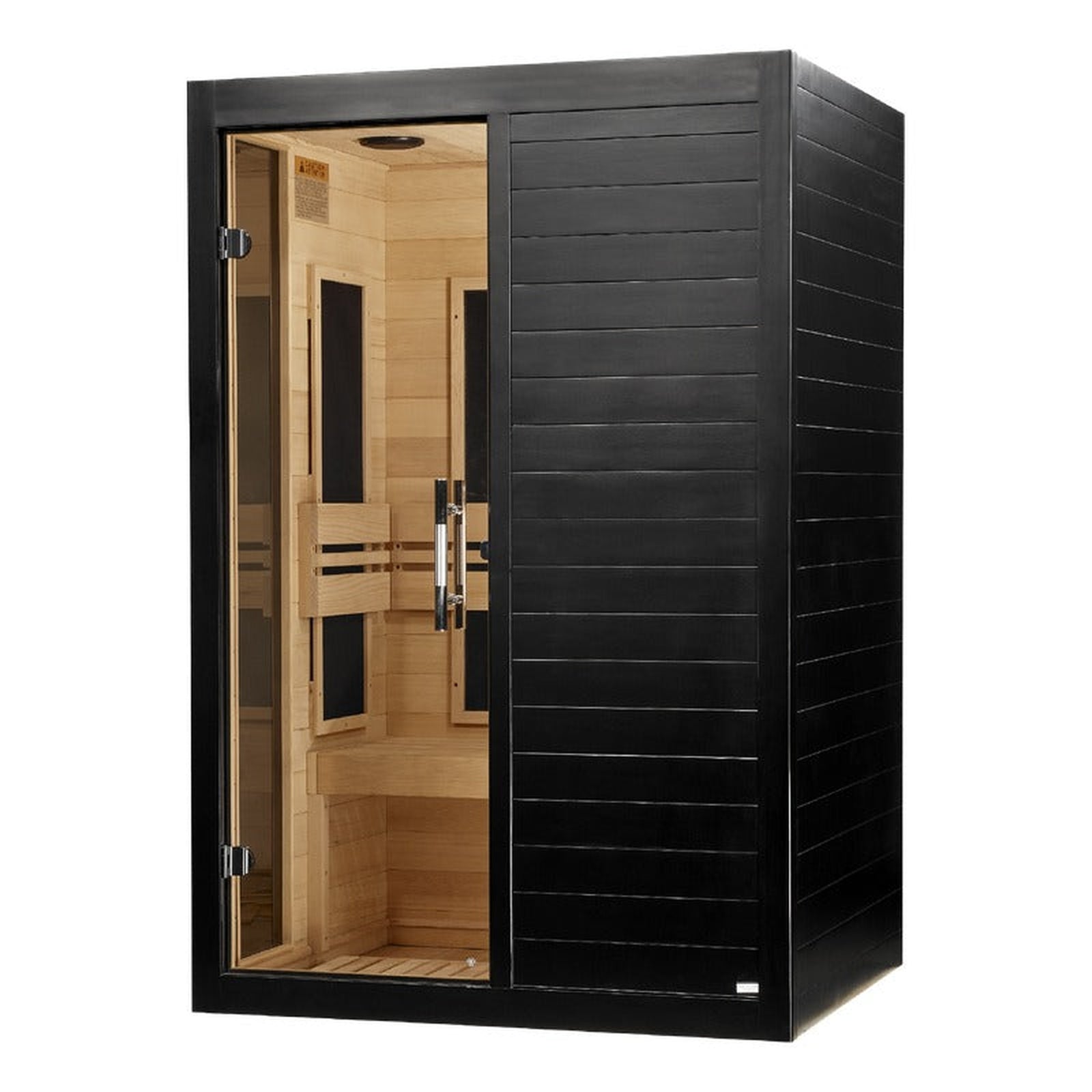 Dynamic Lucca 2-person Low EMF FAR Infrared Sauna (Canadian Hemlock)