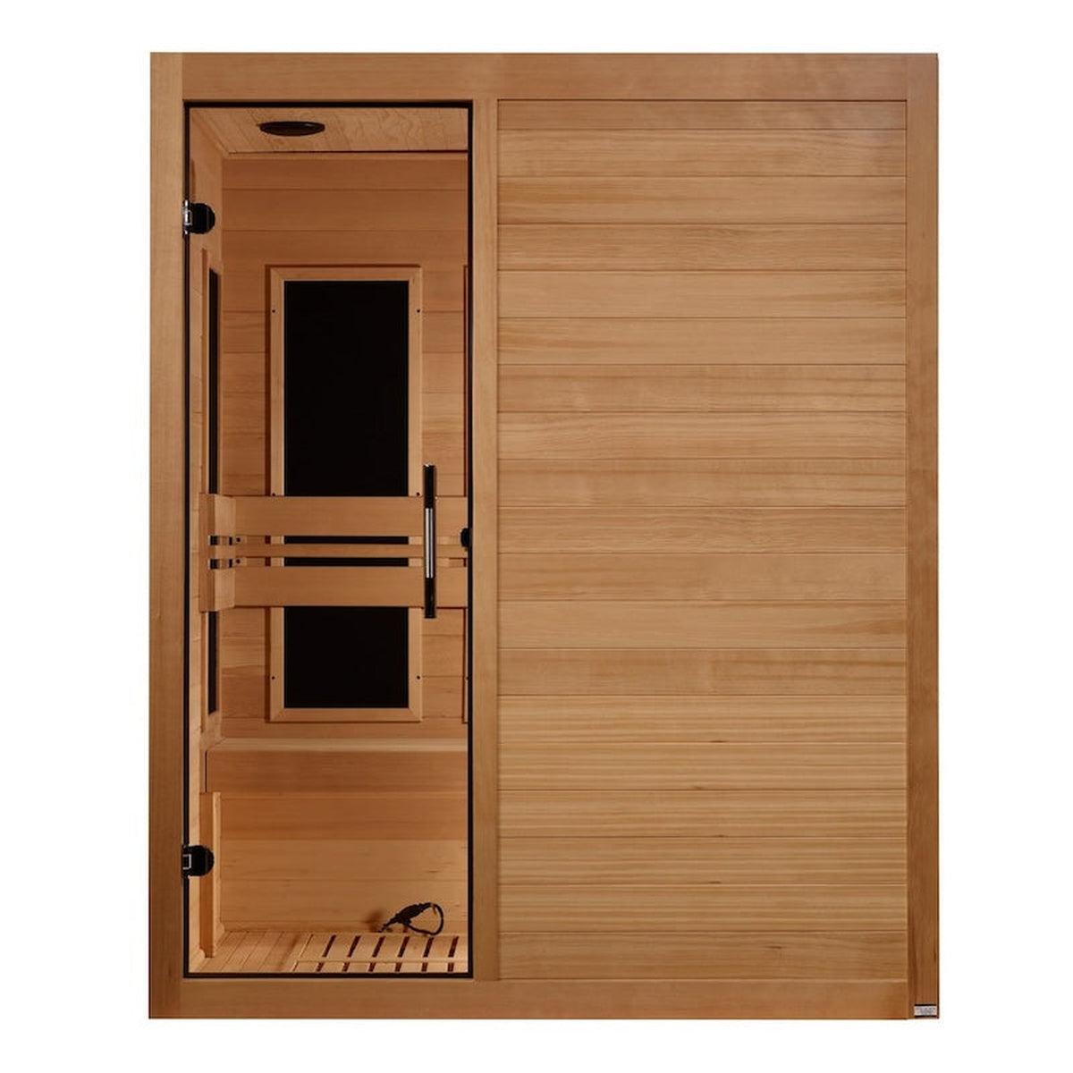Dynamic Toscana 3-person Low EMF FAR Infrared Sauna (Canadian Hemlock)