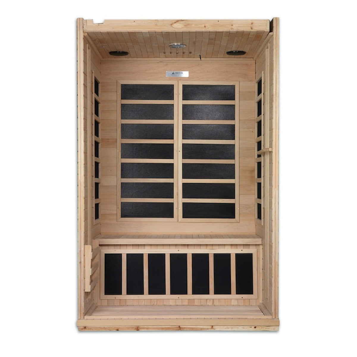 Dynamic Venice Elite 2-person Ultra Low EMF FAR Infrared Sauna (Canadian Hemlock)