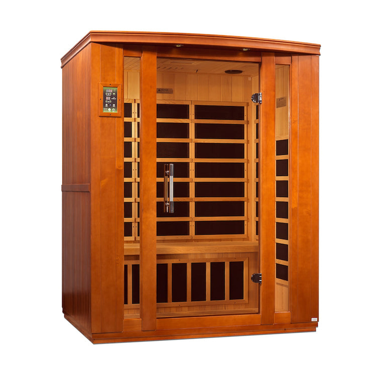 Dynamic Bellagio Elite 3-person Ultra Low EMF FAR Infrared Sauna (Canadian Hemlock)