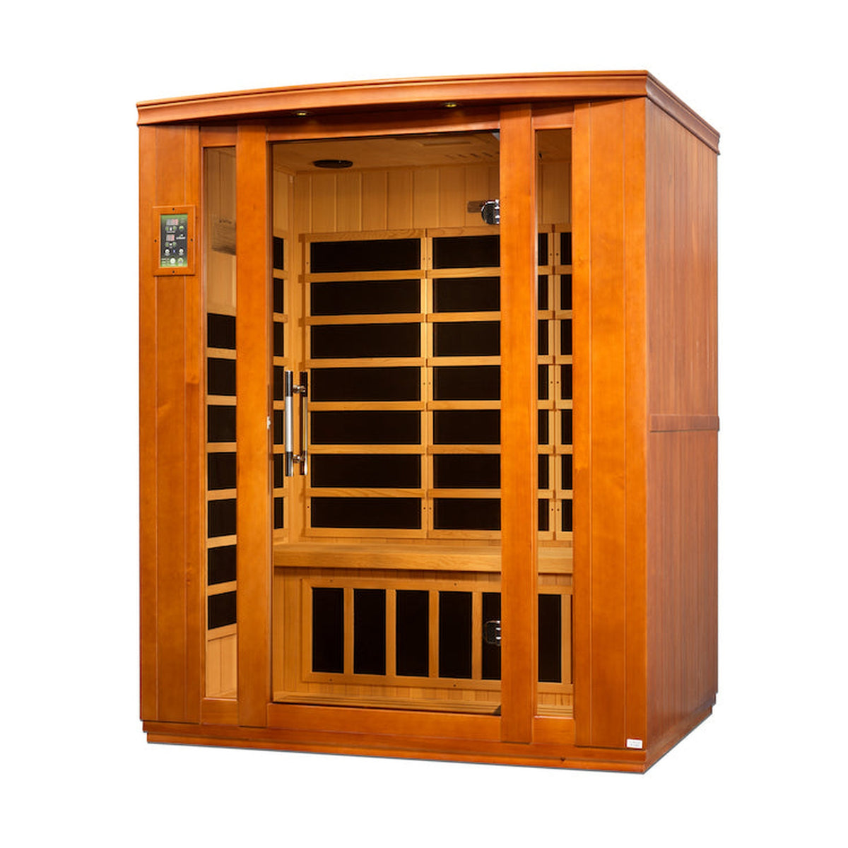 Dynamic Bellagio Elite 3-person Ultra Low EMF FAR Infrared Sauna (Canadian Hemlock)