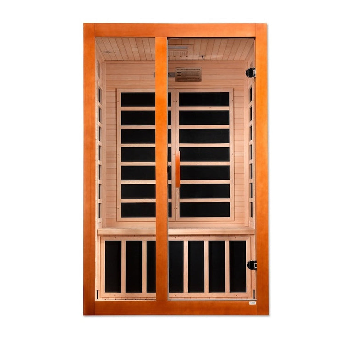 Dynamic Santiago Elite 2-person Ultra Low EMF FAR Infrared Sauna (Canadian Hemlock)
