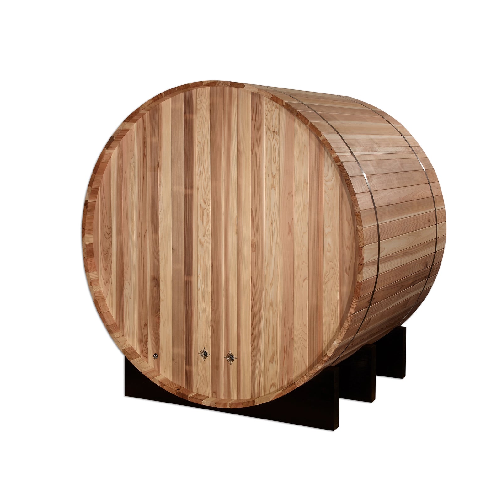 Golden Designs "St. Moritz" 2 Person Barrel Traditional Sauna - Pacific Cedar