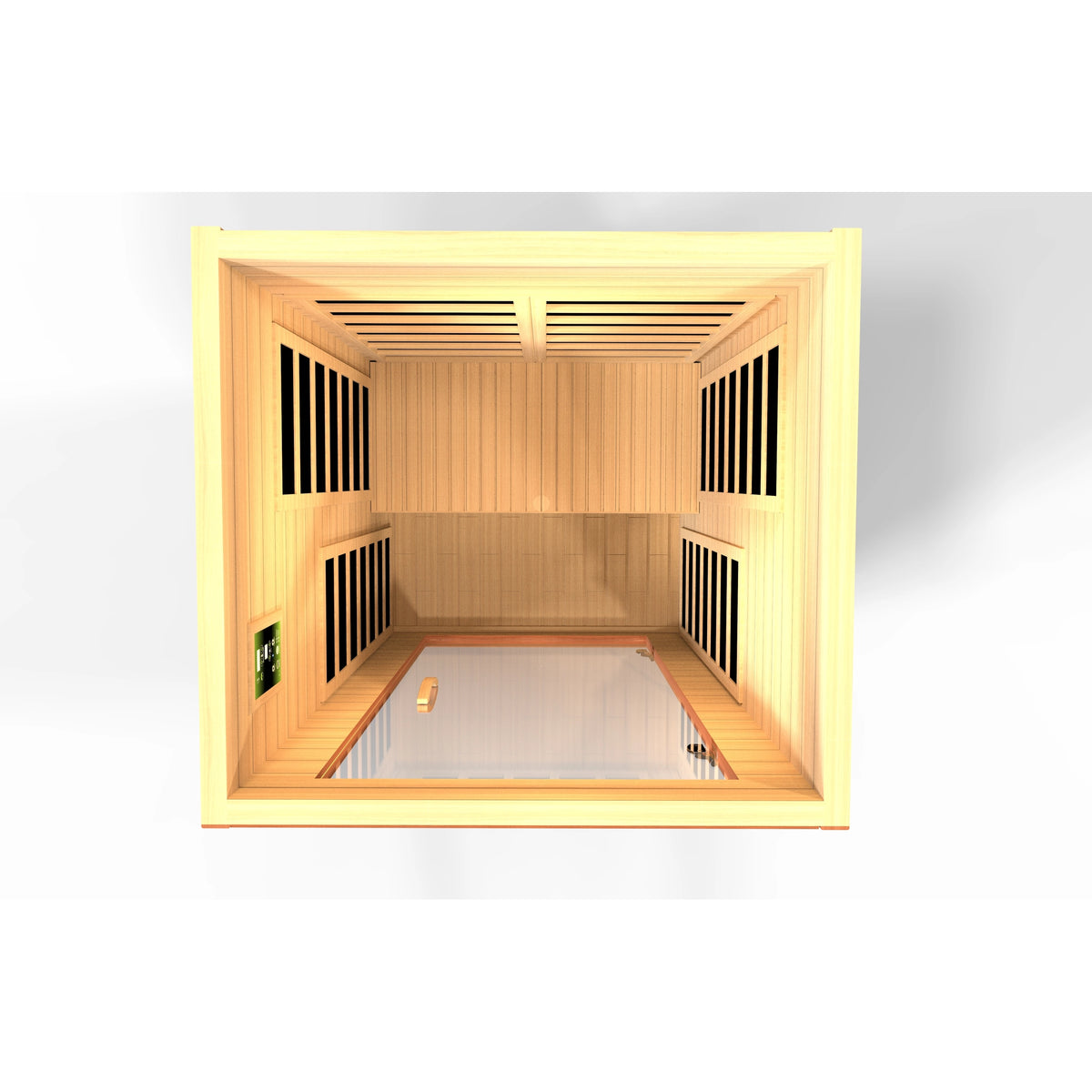 Dynamic Avila Elite 1-2-person Ultra Low EMF FAR Infrared Sauna (Canadian Hemlock)