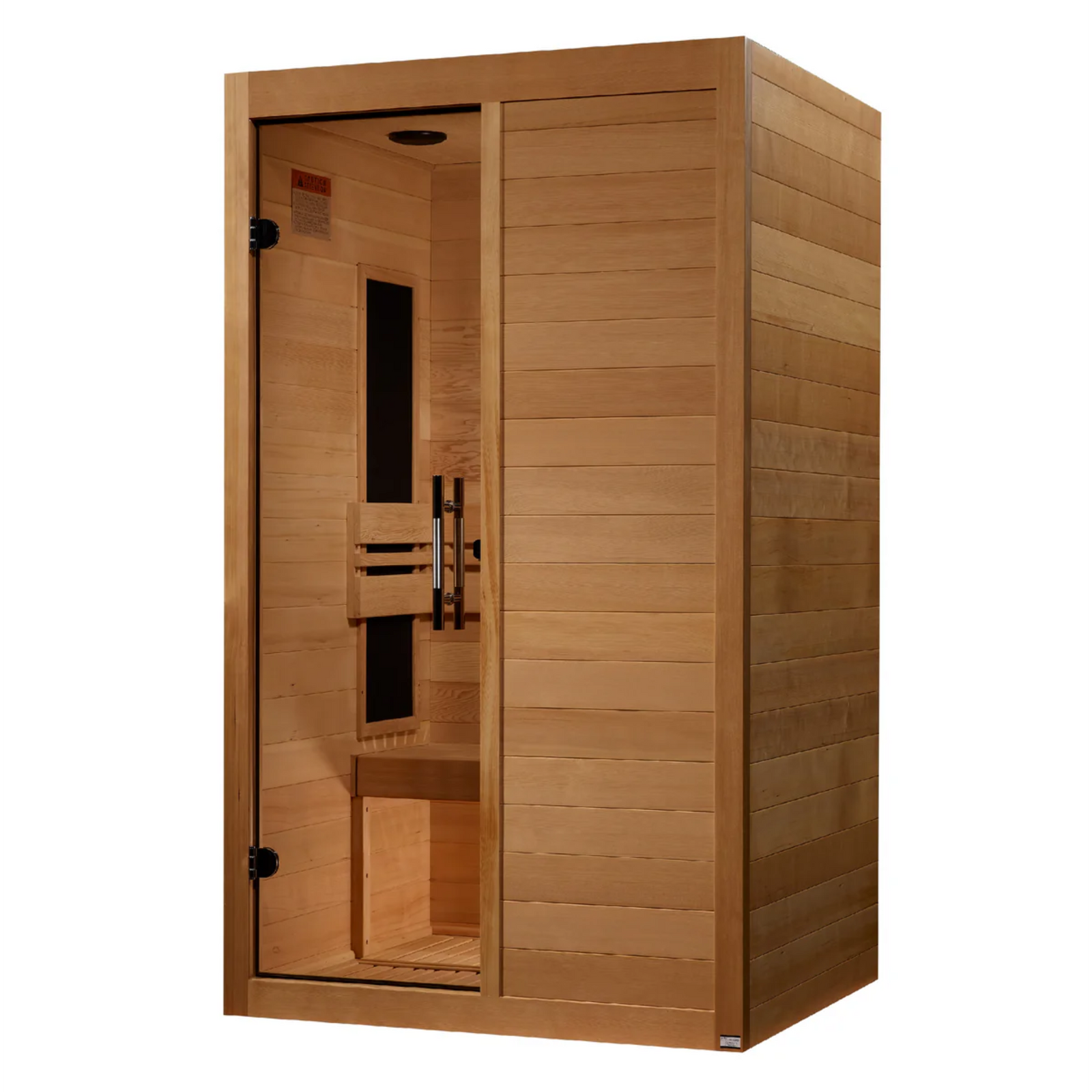 Maxxus S-Line Yoga Elite 2-Person Ultra Low EMF FAR Infrared Sauna (Canadian Hemlock)