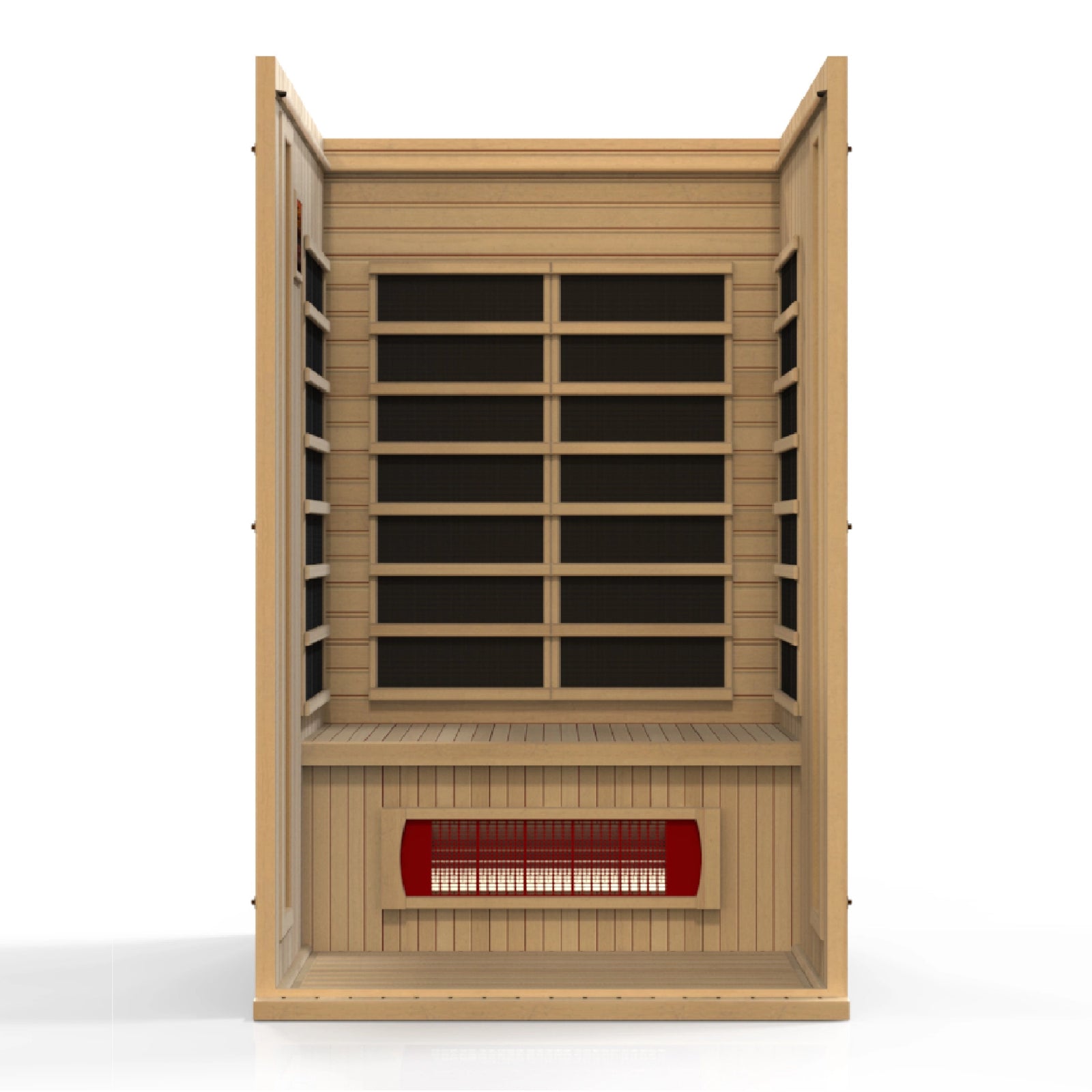Maxxus Serenity 2-Person Low EMF FAR Infrared Sauna (Canadian Hemlock)