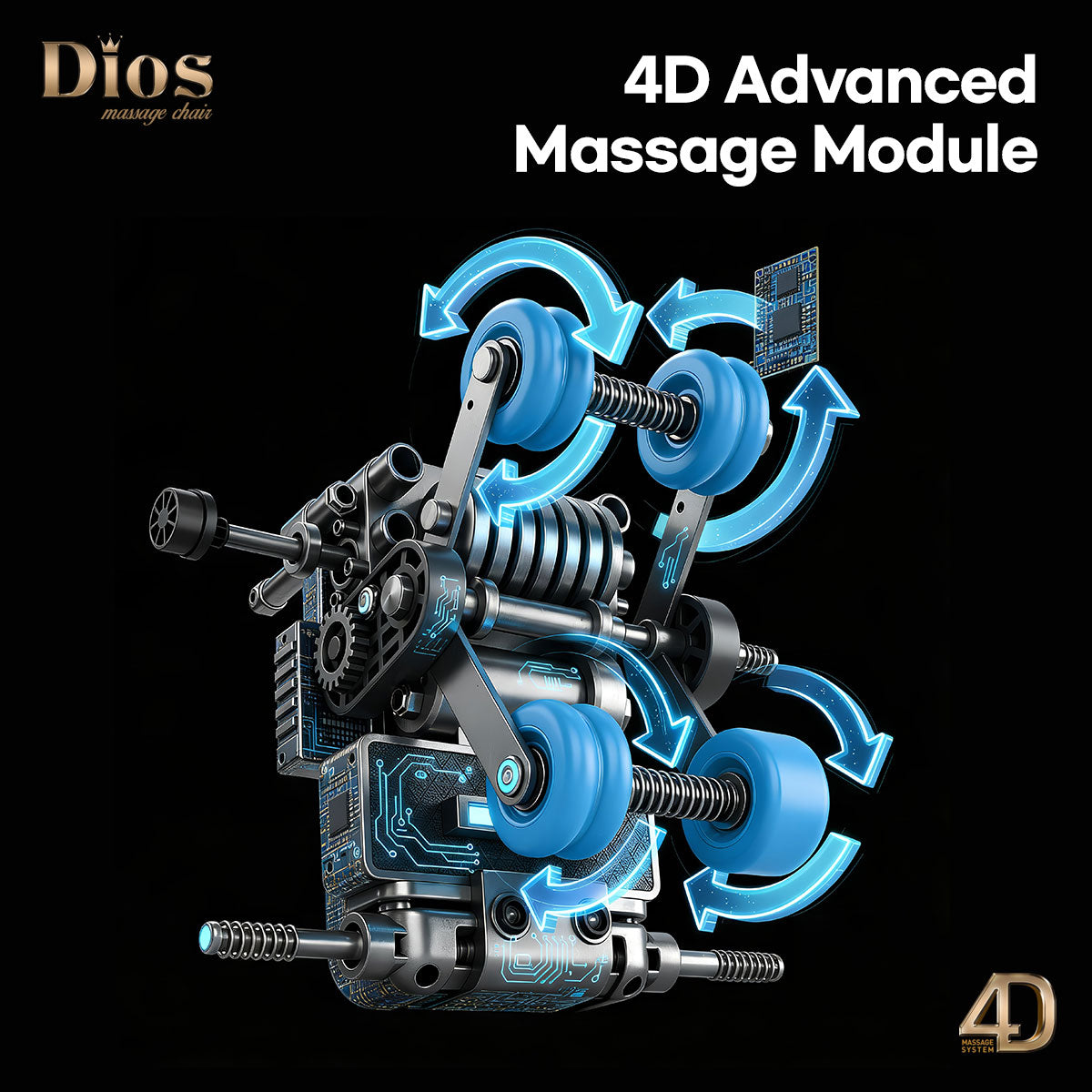 Kahuna Dios-Flexa 4D Massage Chair