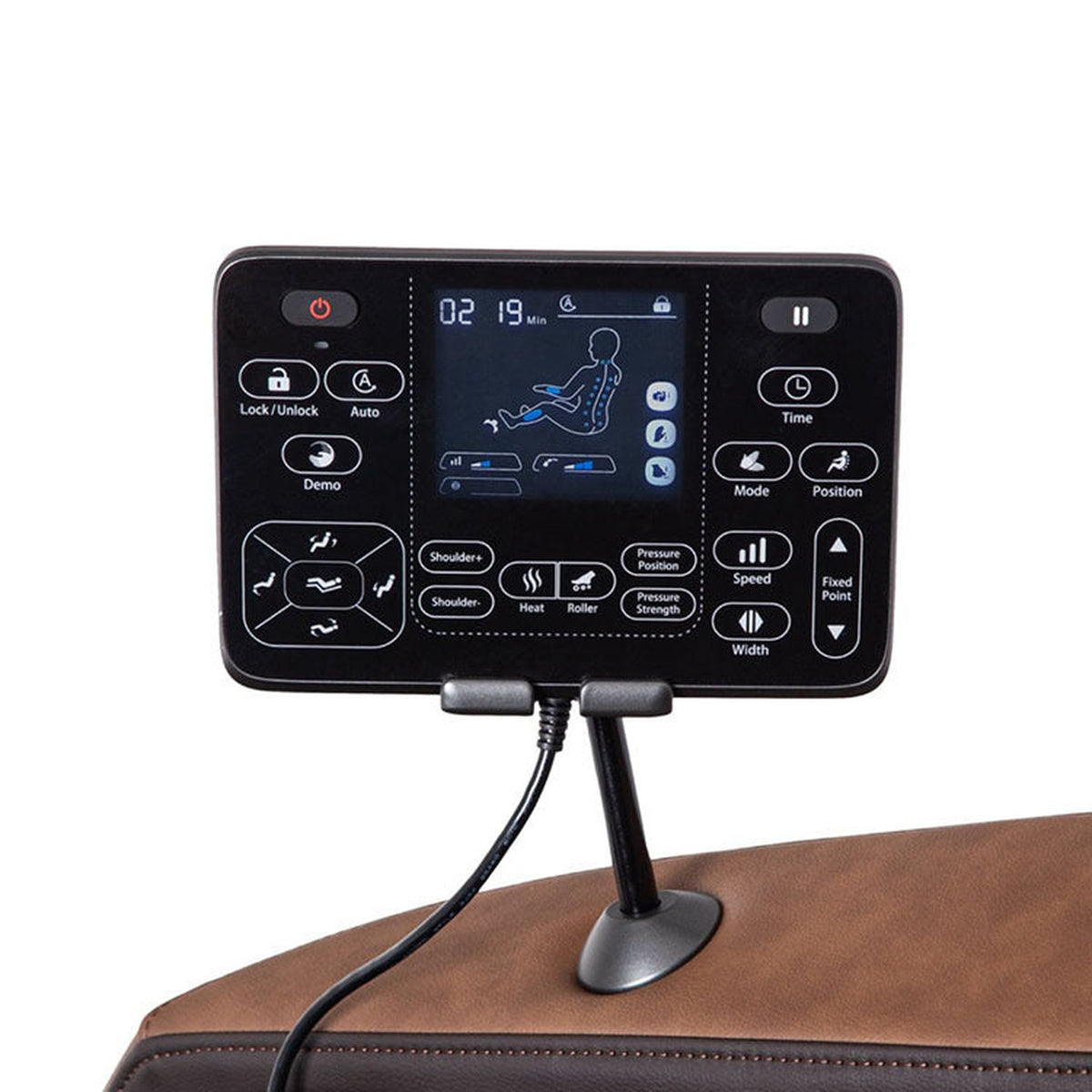 Osaki Ziva 2D Massage Chair - touch tablet controller